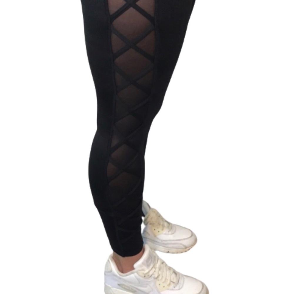 LAST S • Lace Up Leggings - Picture 3 of 4